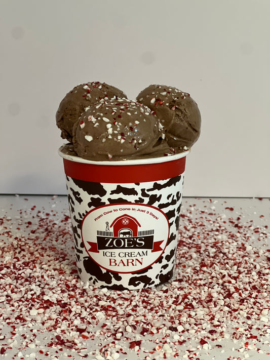 Chocolate Peppermint Fudge Swirl